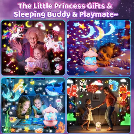 Rabbit Night Light Projector Night Light for Kids