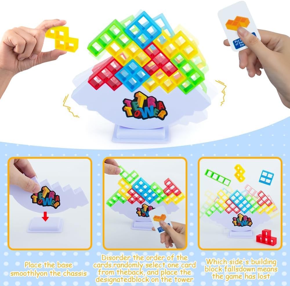 Swing Tetra Tower Toy