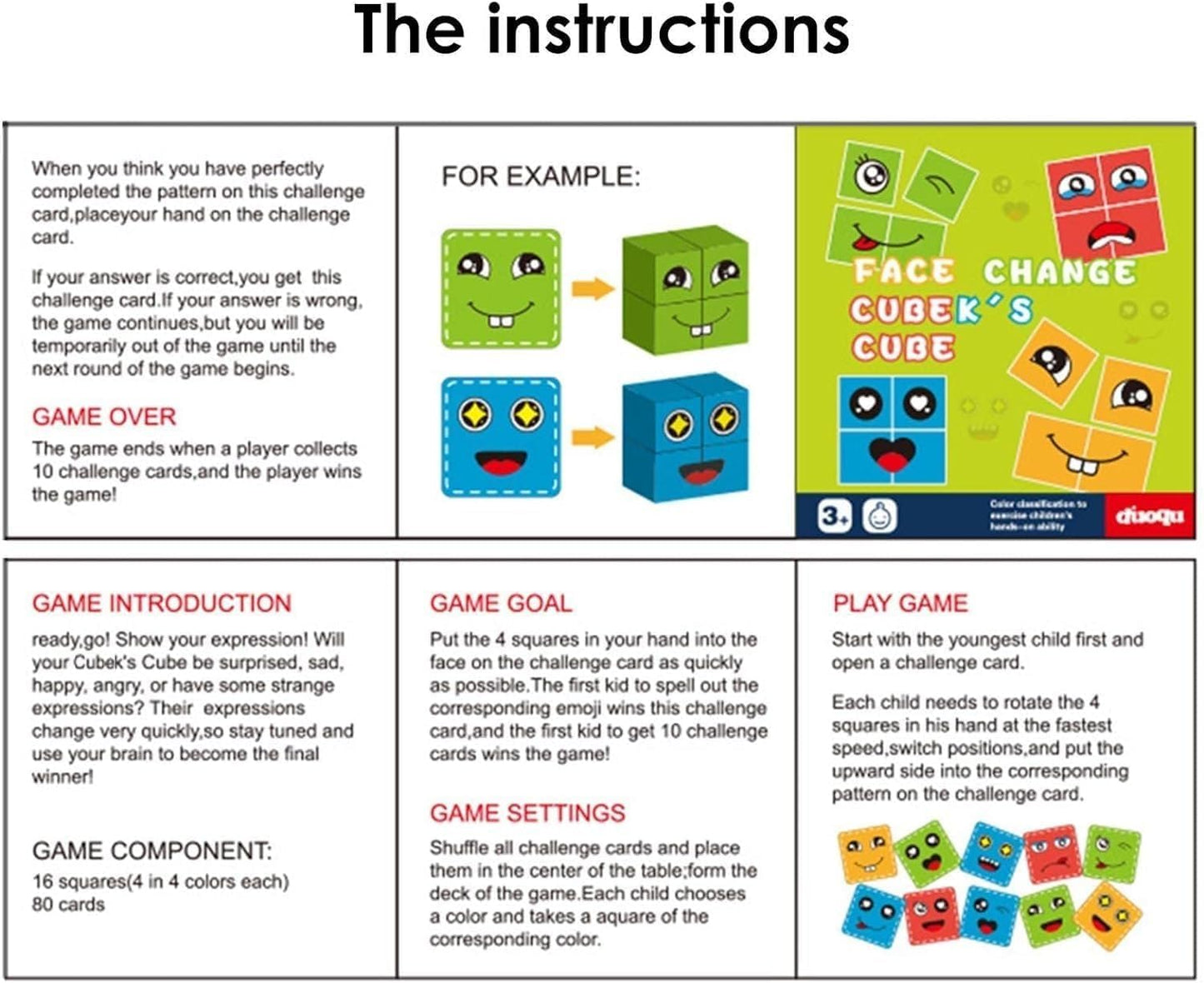 Crazy Face Puzzle Game