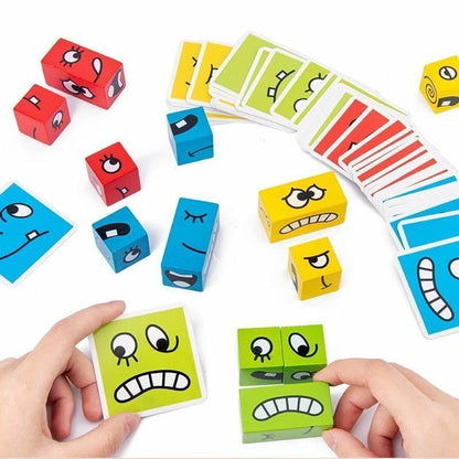 Crazy Face Puzzle Game