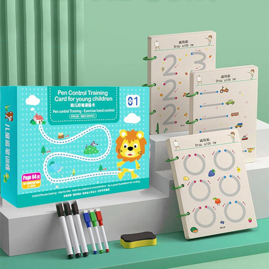 Reusable Magic Practice Copybook Kit for Kids