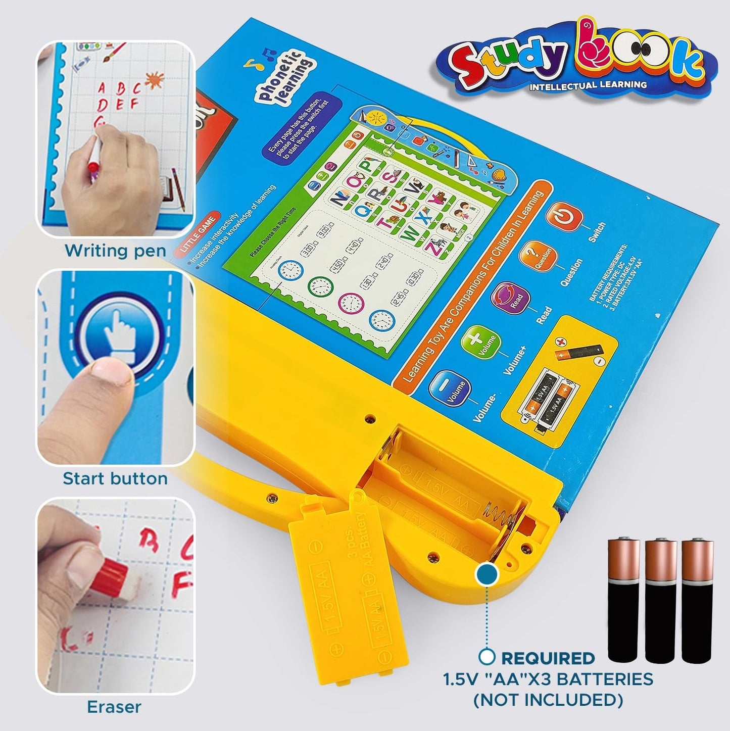 Kids Intelligence Book with Pen & Sound